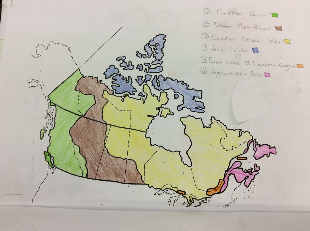 Social Studies - Regions of Canada Inquiry
